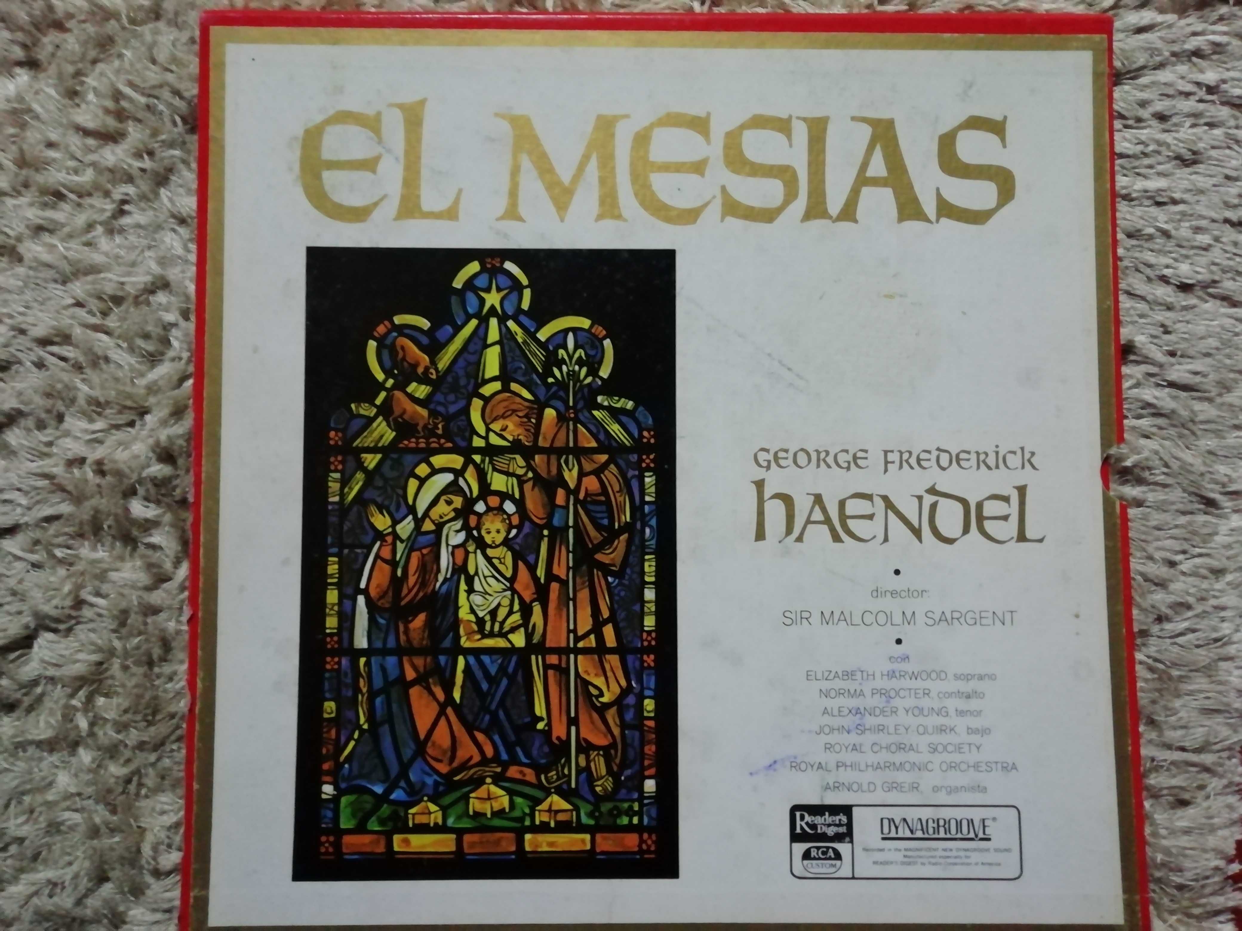 El Messias - Haendel Caixa com 3 LP - Vinil