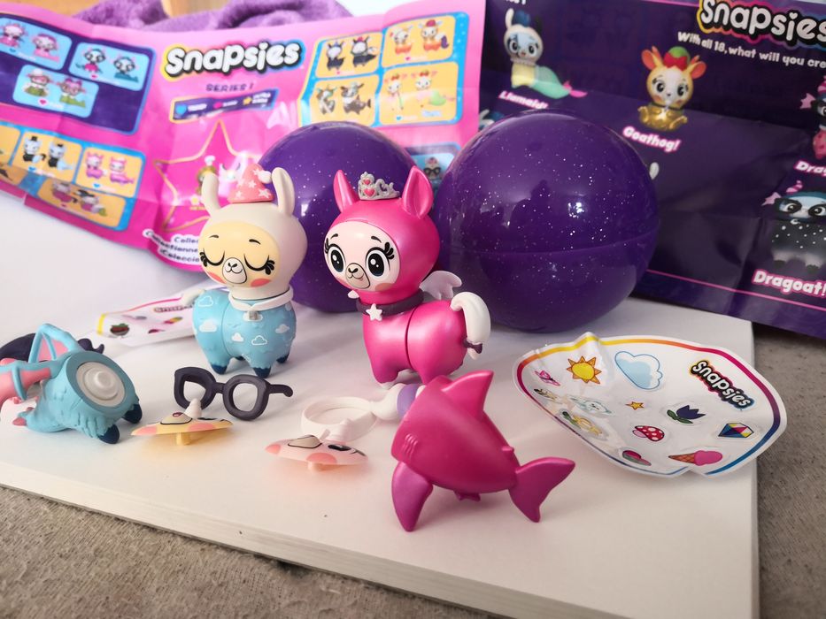 Figurki snapsies funko pop lama jednorożec zabawki dla dzieci prezent