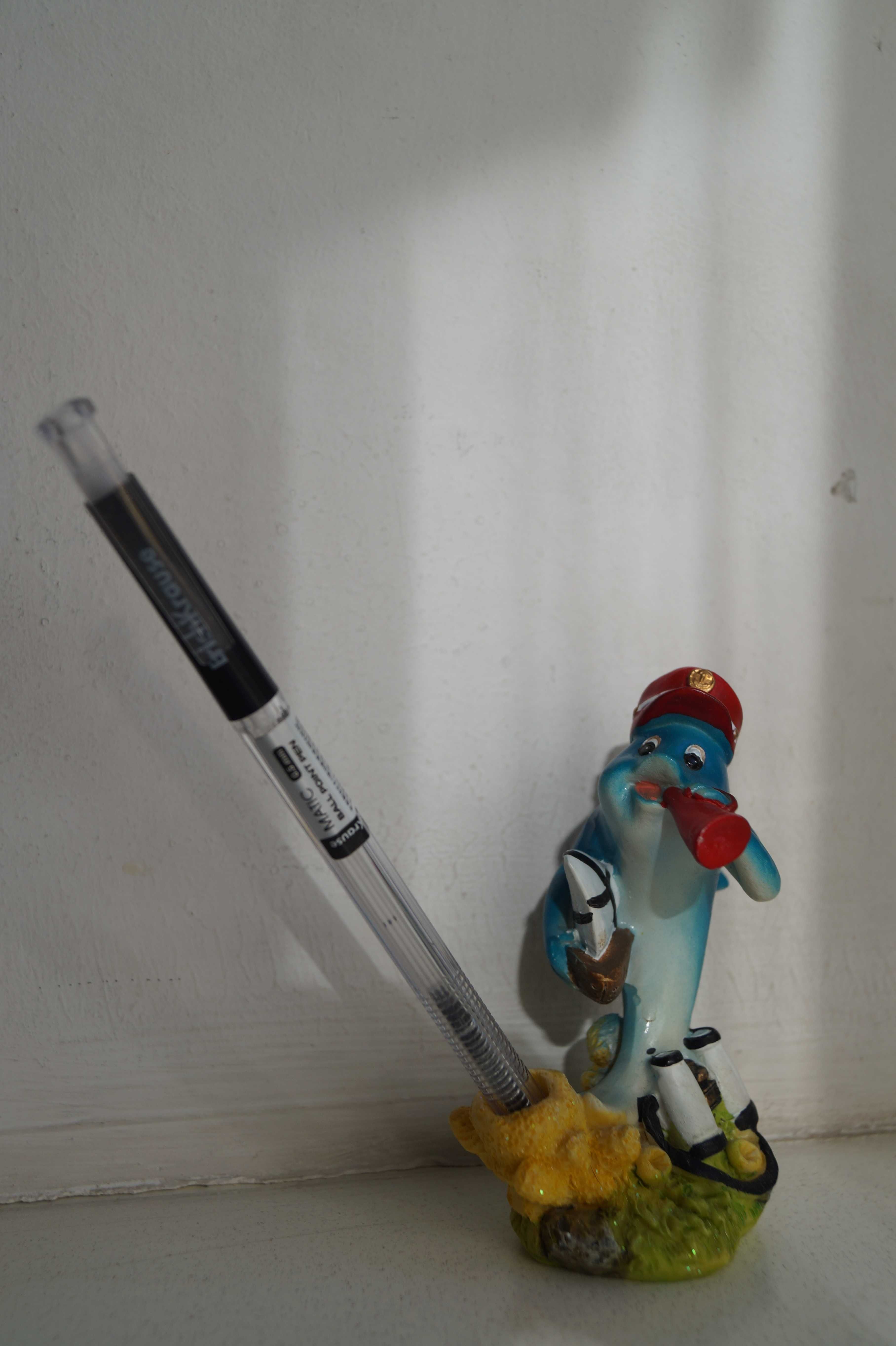 Статуэтка фигурка дельфин подставка для ручки морская тема винтаж