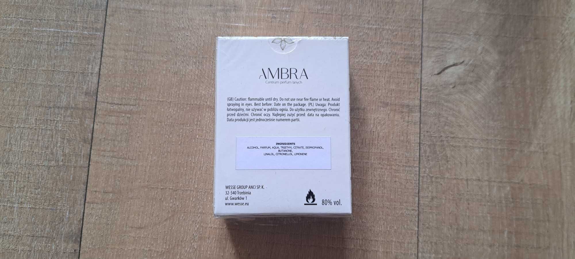 Perfumy Ambra zapach