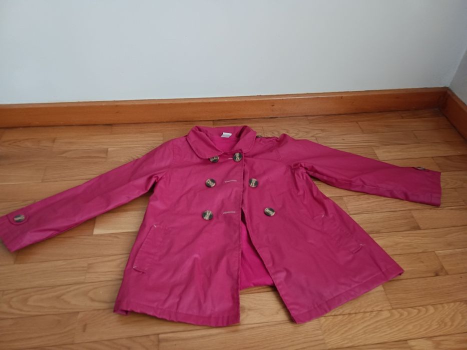 Kispo, colete e parka 7-8 anos ( como novos)
