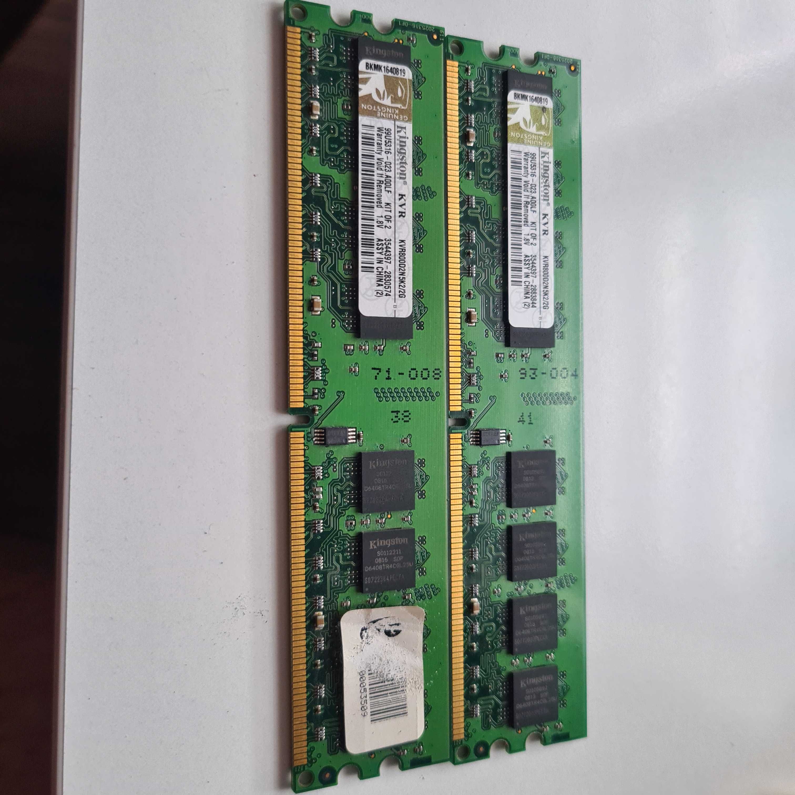 Pamięć RAM Kingston (KVR800D2N5K2/2G)