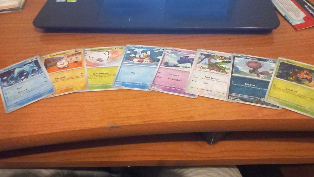 Pack 8 cartas pokemon reverse holo coleção Jouney Together originais