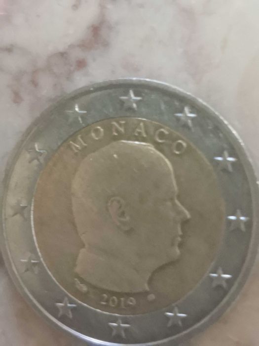 Moeda de euro do Mónaco