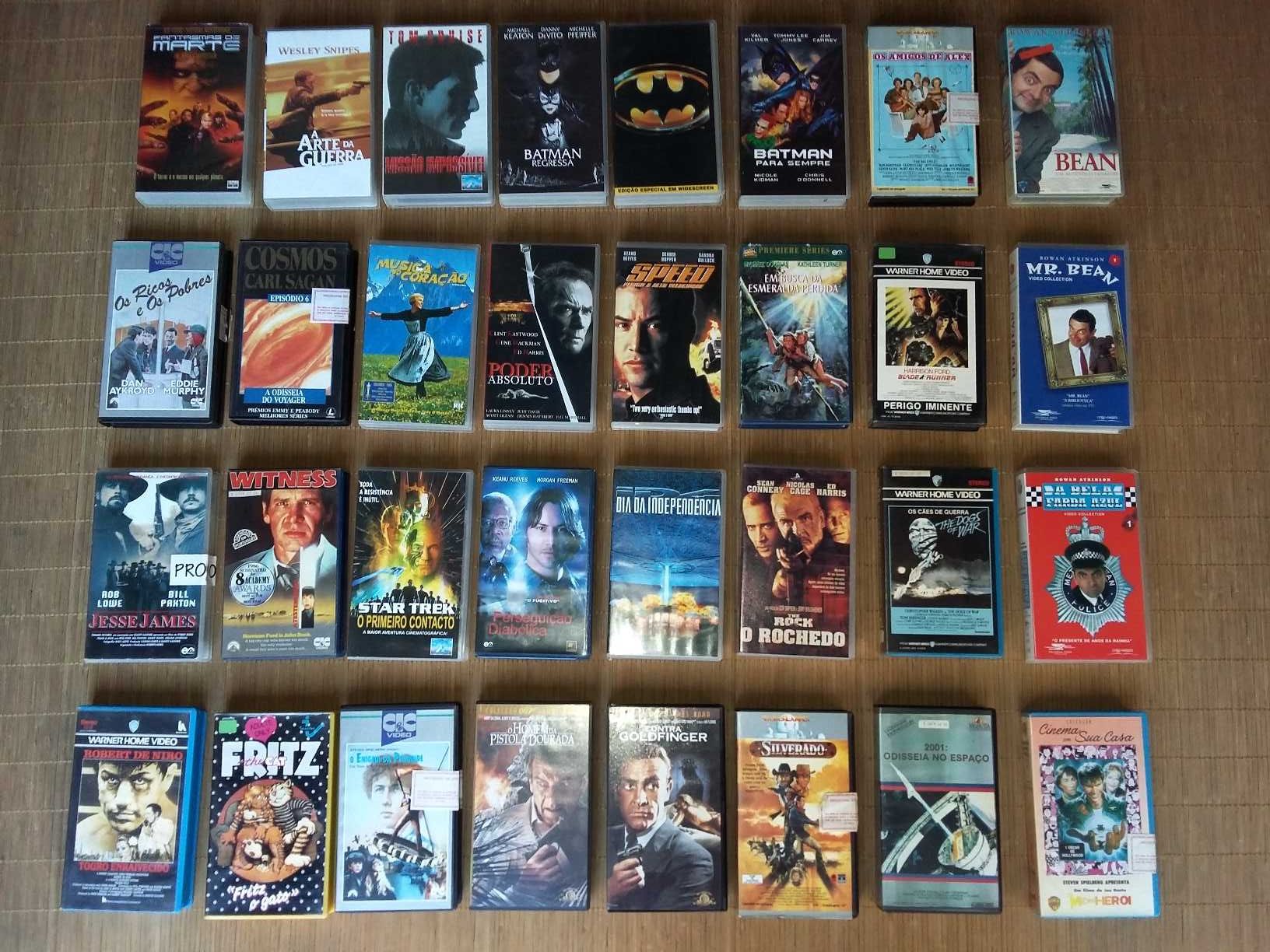 Filmes Vintage VHS e Ex-Rental