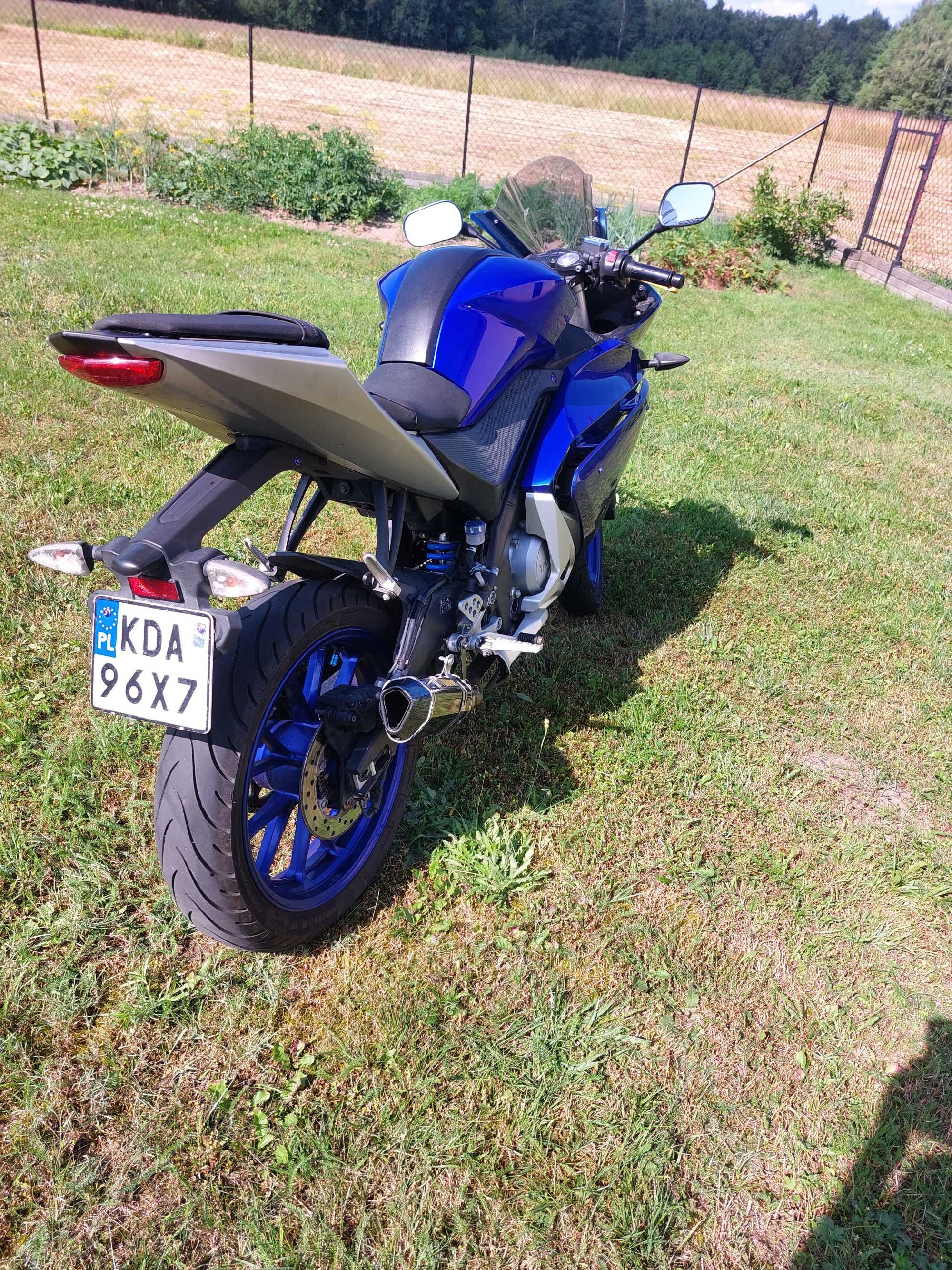 Yamaha yzf r125. 2018r