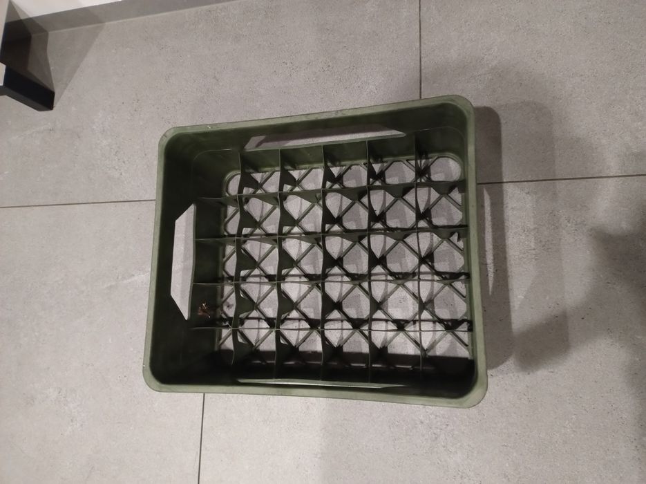 Stara skrzynka na butelki PRL przemysł piwowarski