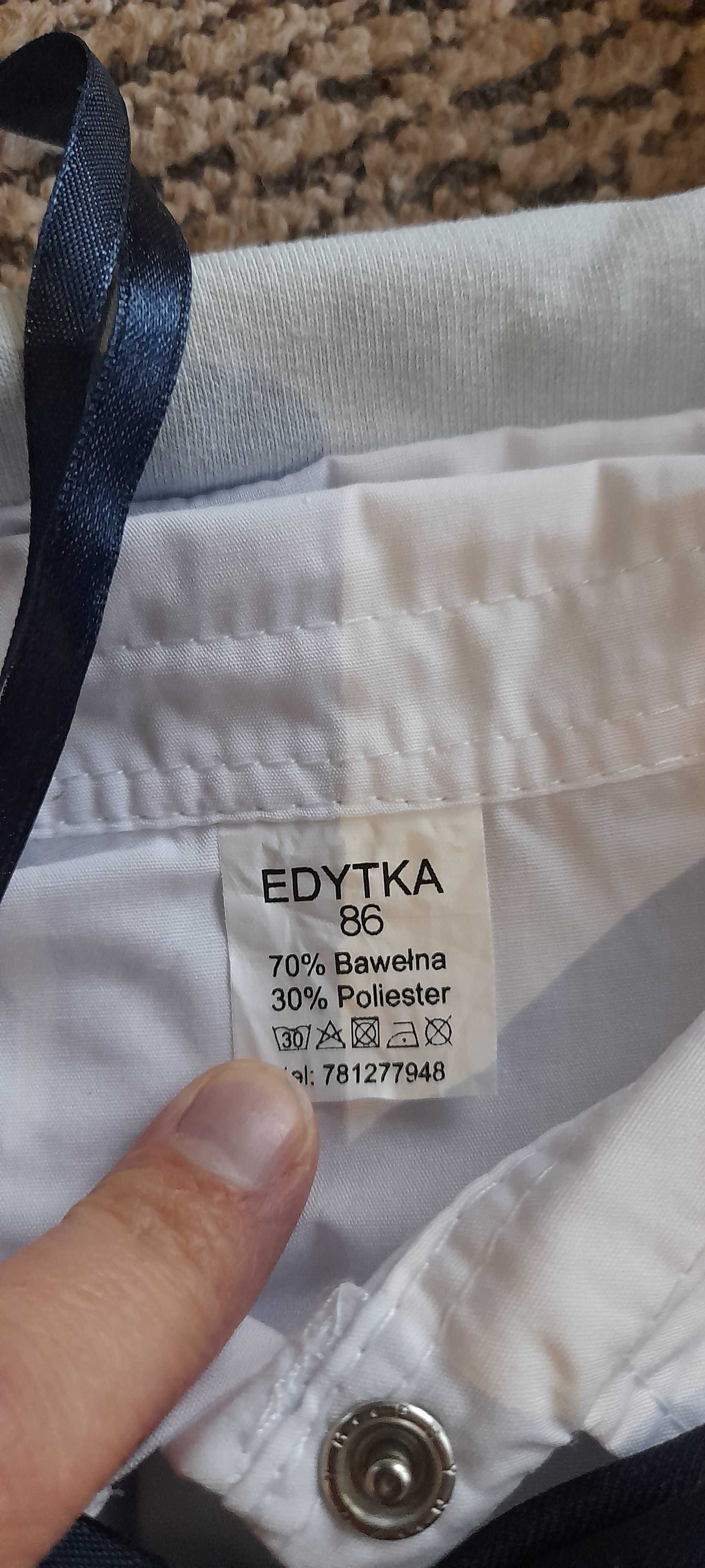 Komplet do chrztu, garniturek, błękitny 86