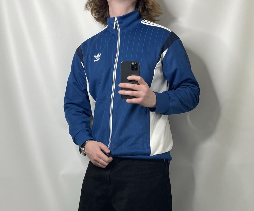 Вінтажна олімпійка Adidas Firebird винтаж зип худи олимпийка balenc