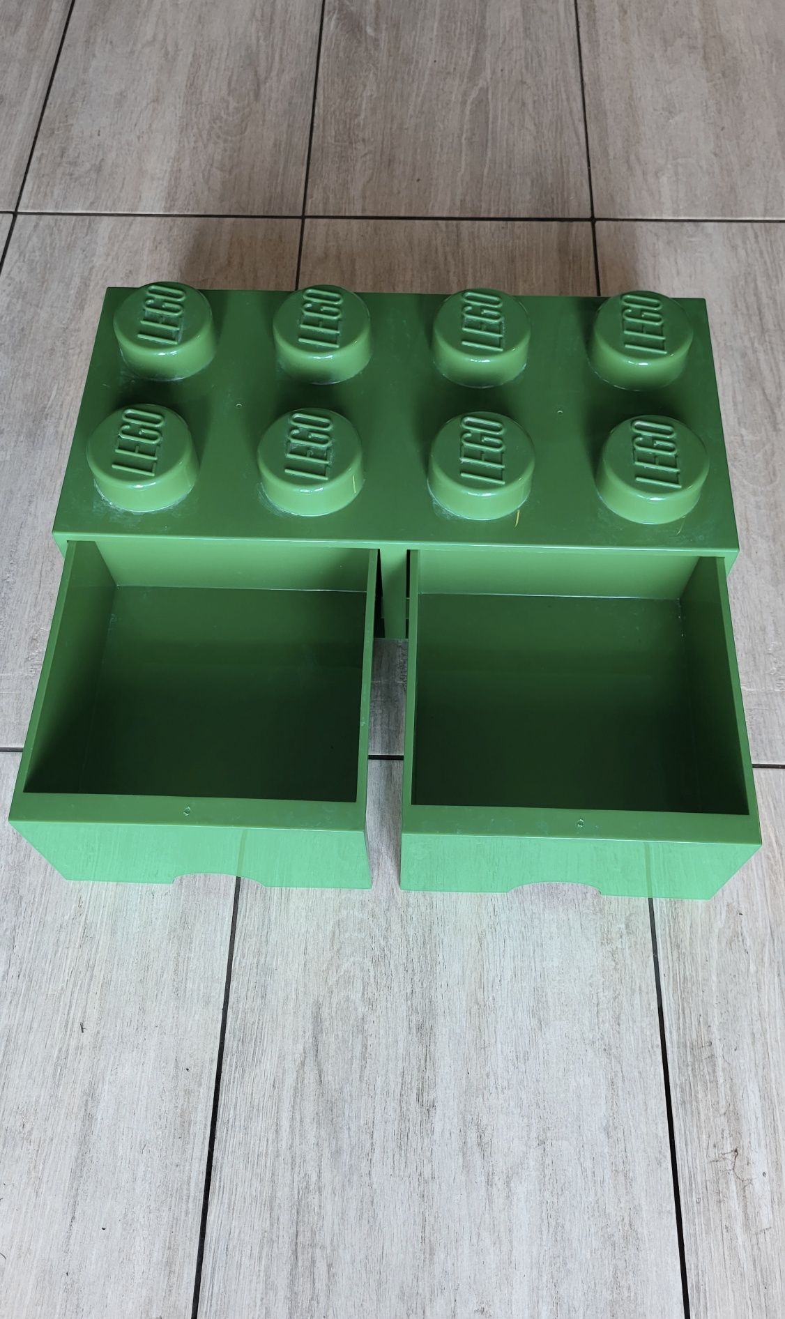 Skrzynka pojemnik z szufladami LEGO