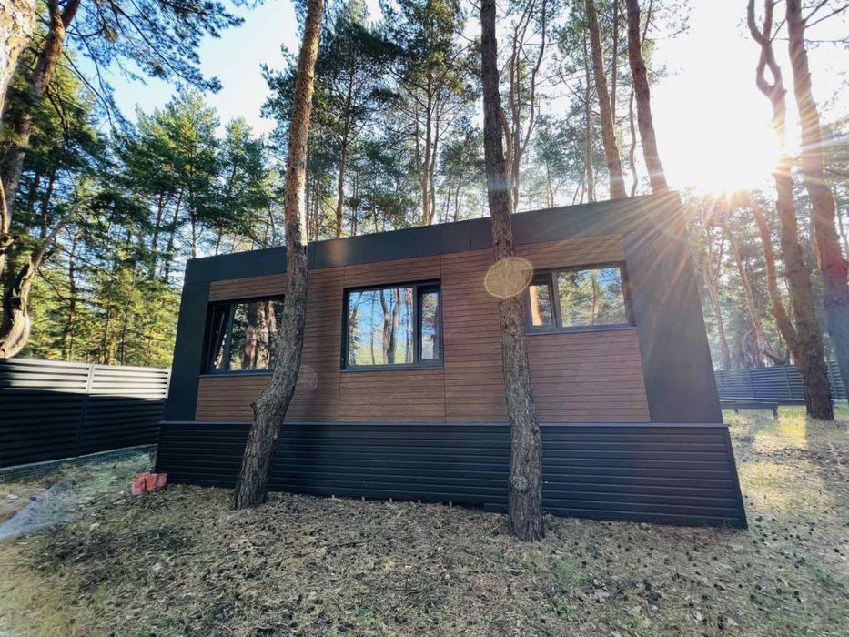 Участок Обуховка катеджный поселок Сосновый Берег лес река