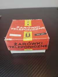 Żarówki telefoniczne. 71szt. 30V 50mA