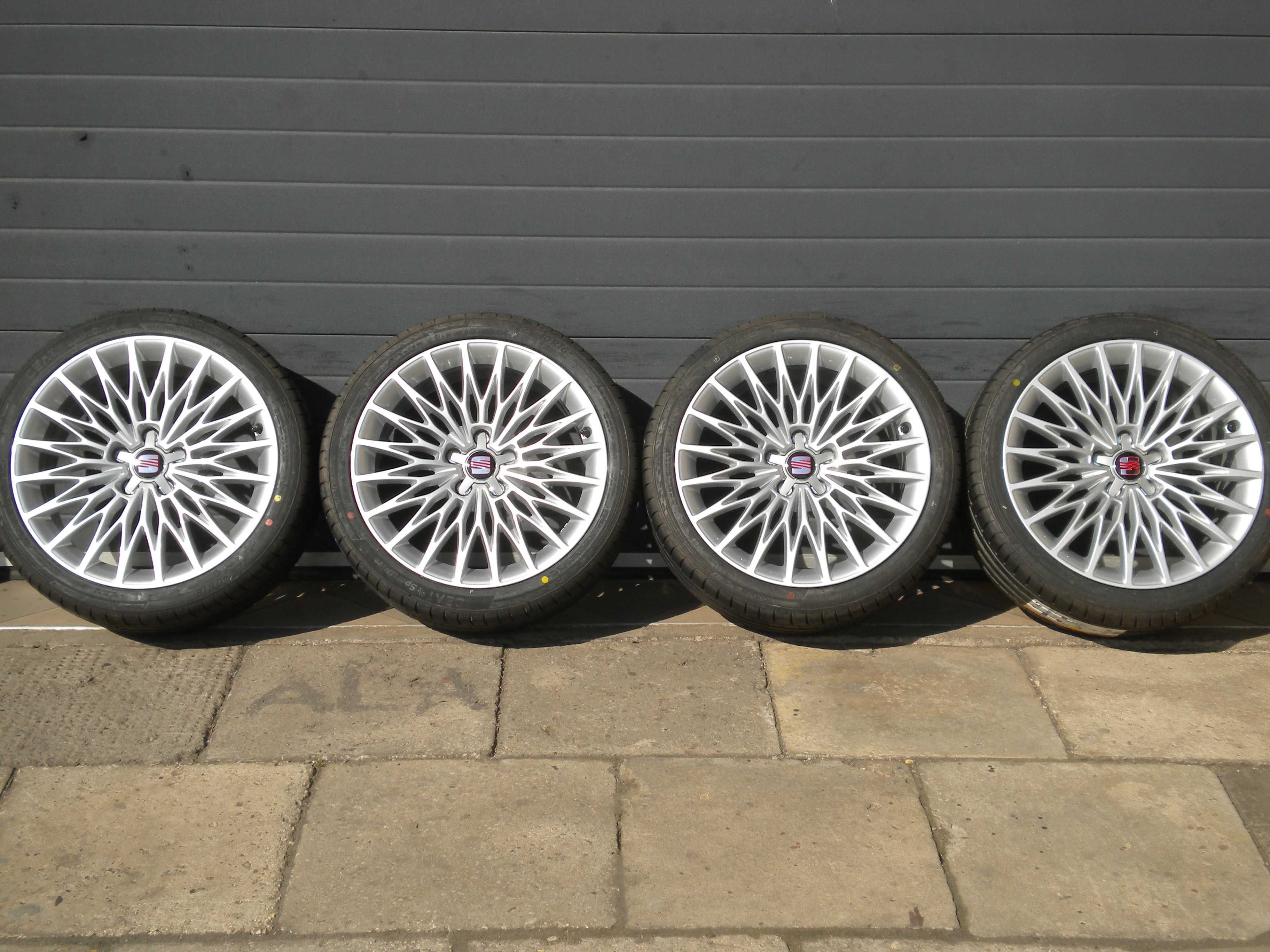 Nowe koła letnie aluminiowe 18 5x112 oryg AUDI S3 A3 Seat Leon III IV