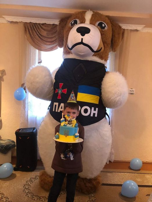 Білий ведмідь Снятин. Аніматори. Пес Патрон. Панда.Привітання на виїзд