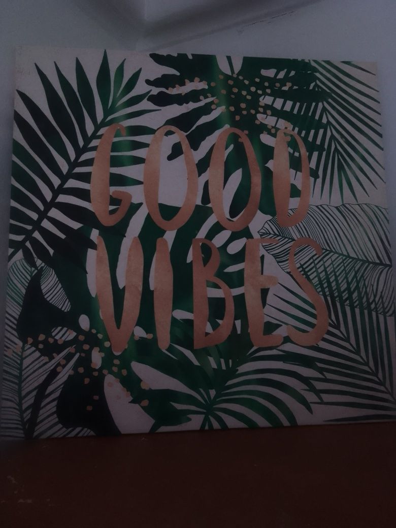 Quadro- "good vibes"