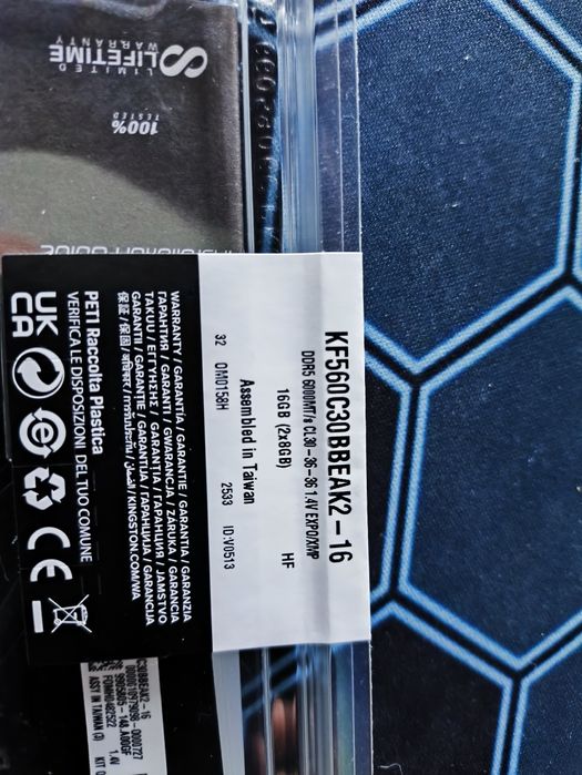 Kingston Fury ddr5 16gb (2x8gb)
