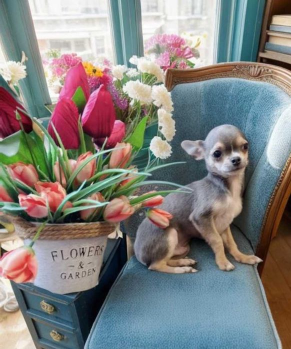 Blue tan. Чихуахуа. Мальчик.