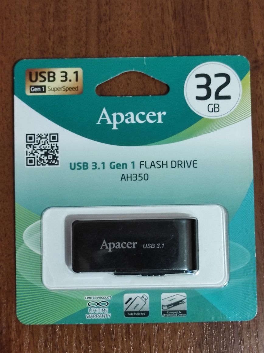 ФлешкаApacer AH 350 32Гб  USB 3.1