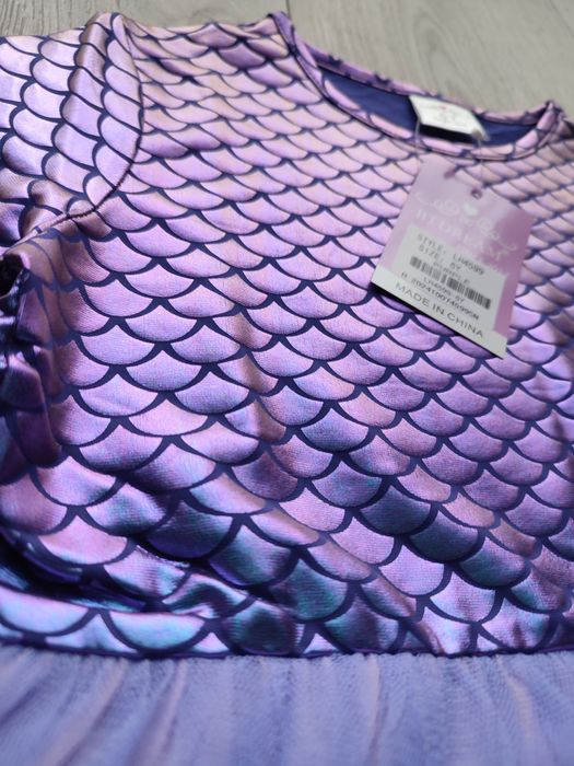 Sukienka syrenkotka 116 Koci domek Gabi syrenka