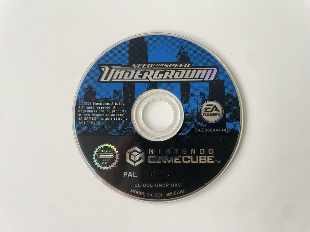 Nintendo GAMECUBE Need For Speed: Underground