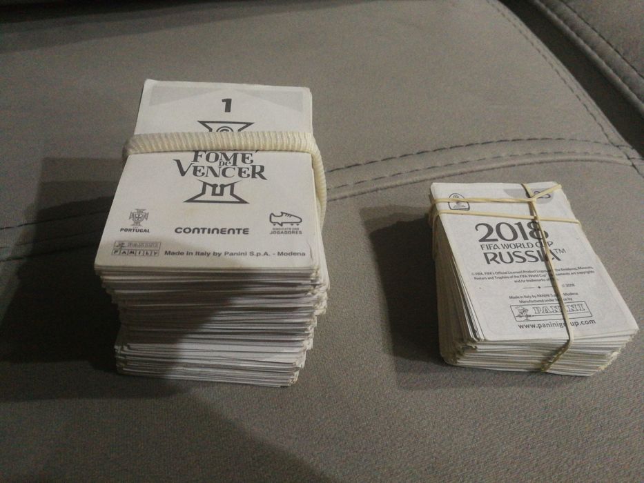 Cromos Futebol de Várias Coleções