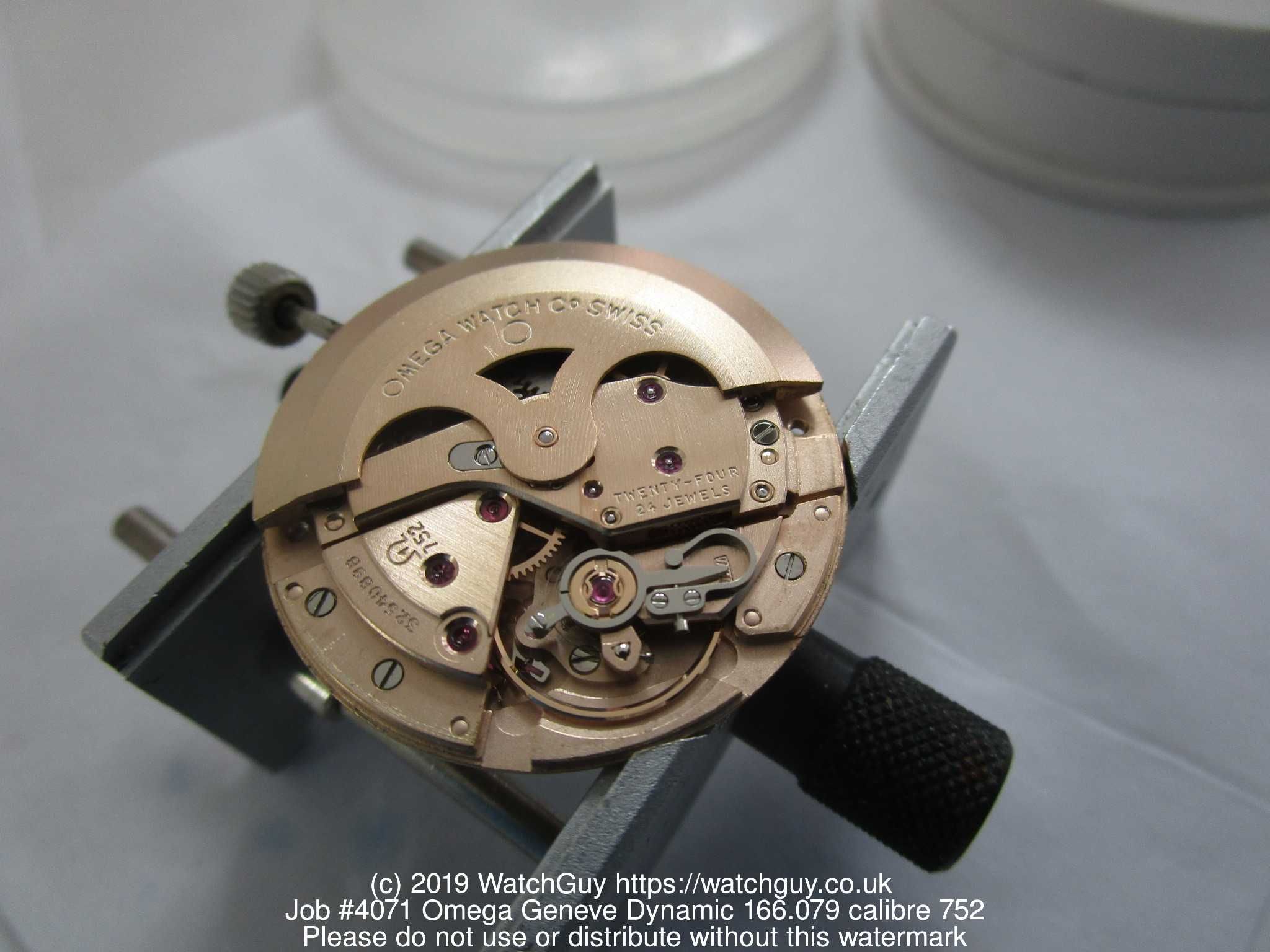 Omega Geneve Dynamic z bransoletą po serwisie