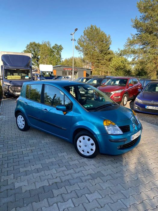 Renault Modus RATY*KREDYT*1.6 16V*156tyś km*wersja z bagażnikiem na rowery*