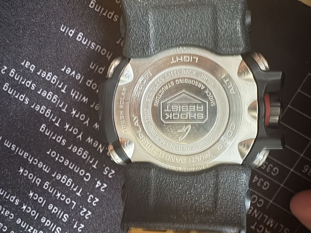 Casio G-SHOCK mudmaster Gwg-1000