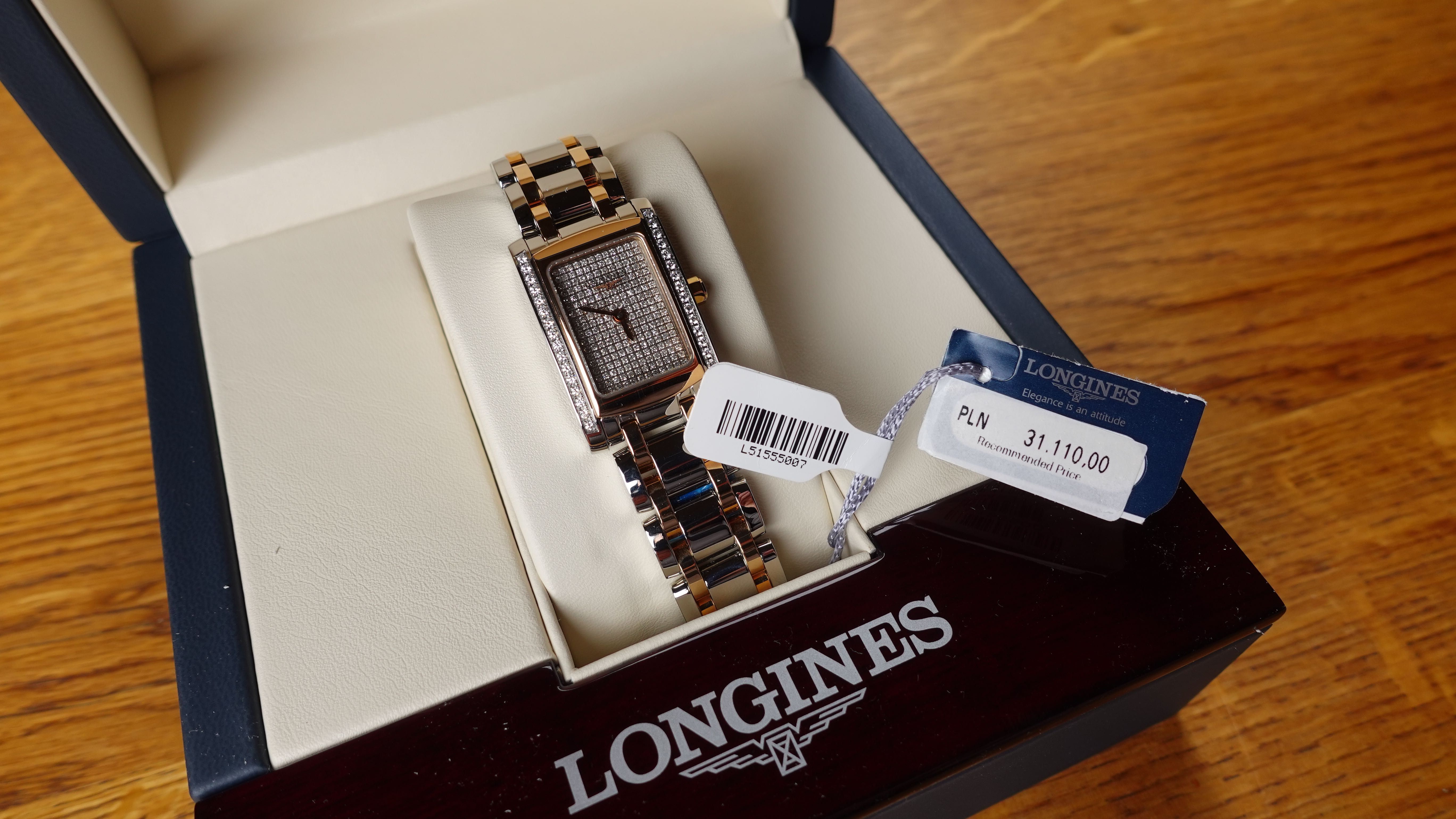 Longines DolceVita – unikalny damski zegarek z 244 (!) diamentami