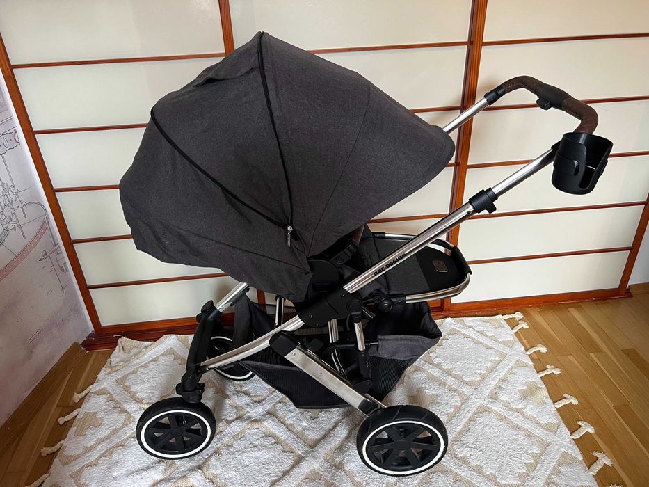 Wózek 2w1 Abc Design Salsa 4 Air kolor: Asphalt - stan bardzo dobry!