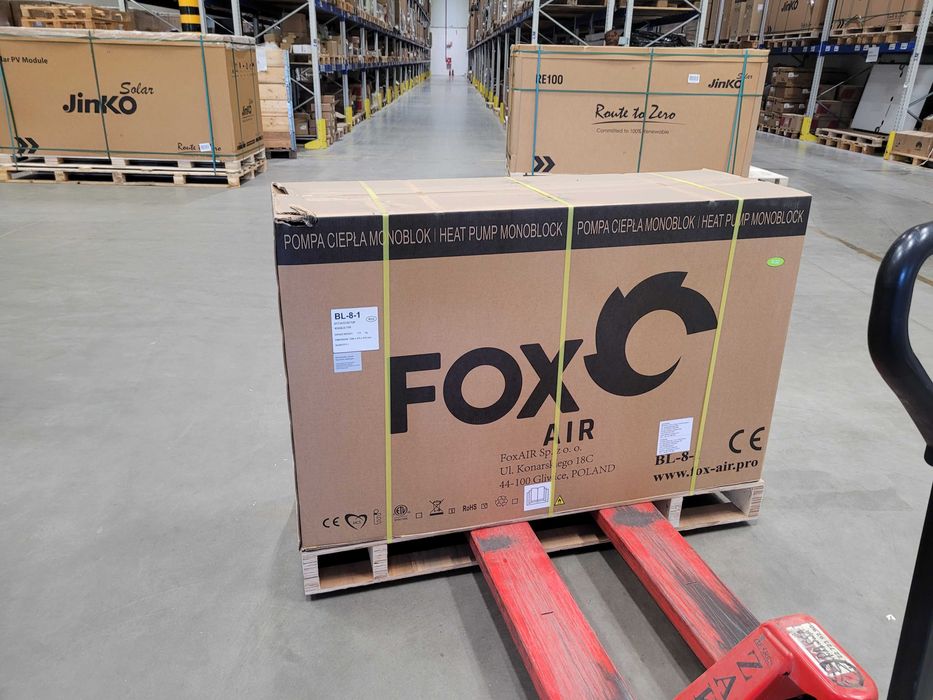 Nowa pompa ciepła FoxAir  9 kW - PrOmO