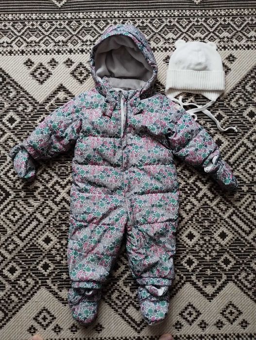 Зимовий дитячий комбінезон Gap + шапка в подарунок
