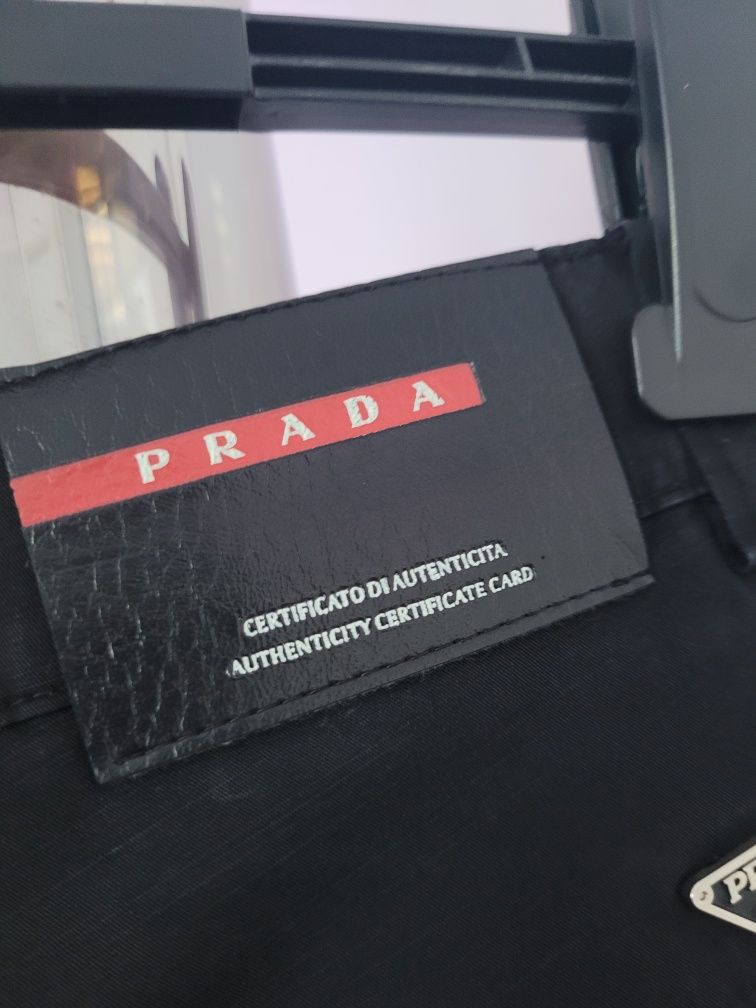 Spodnie black PRADA