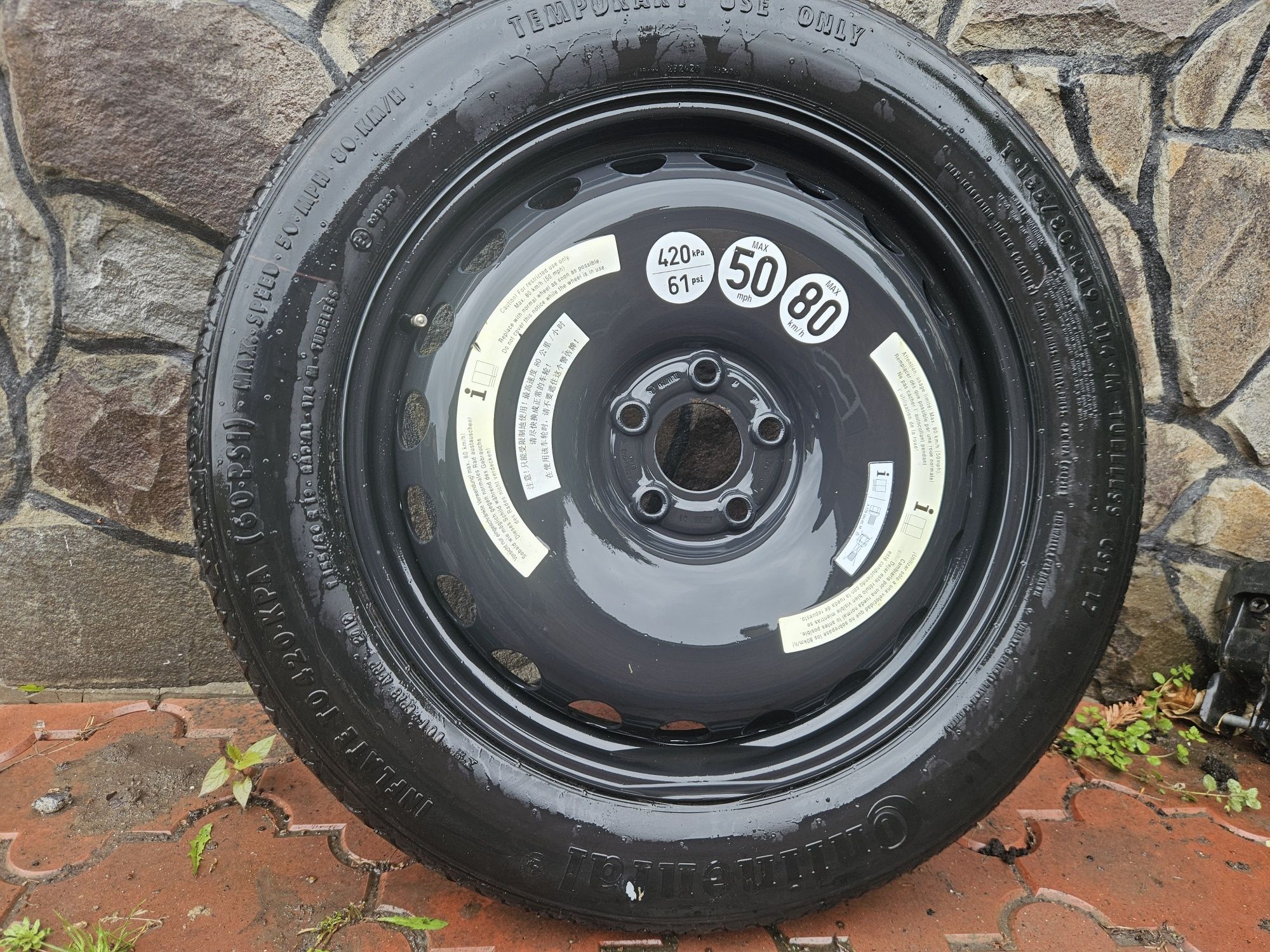Диск докатки R19 155/80 5x112 Mercedes