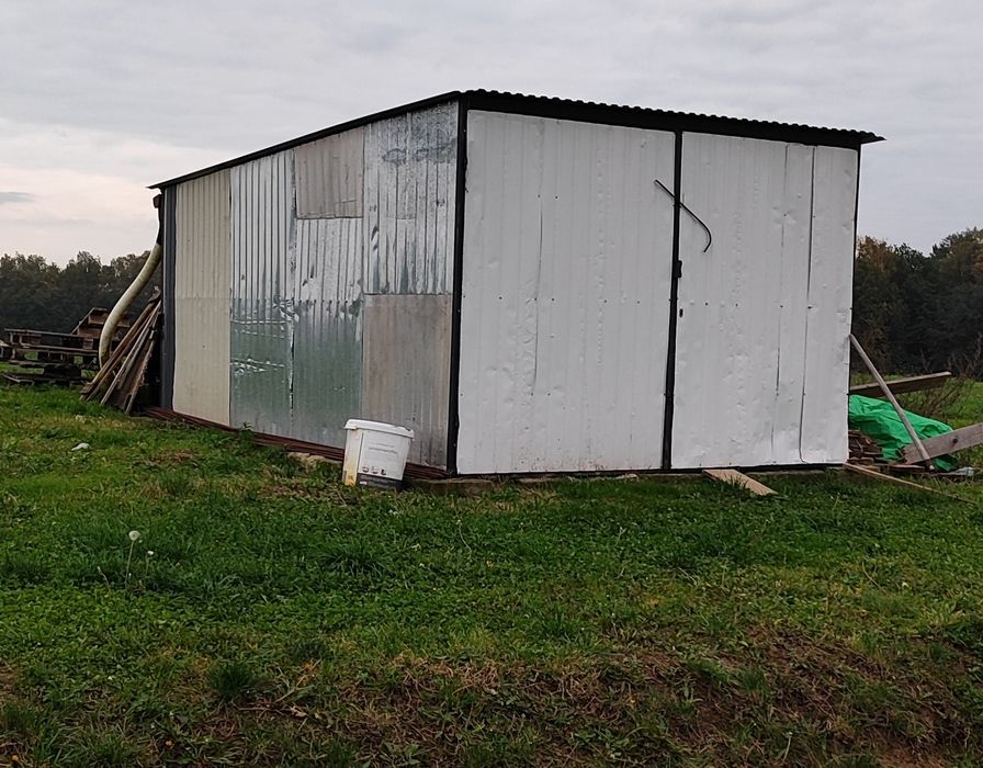 Blaszak garaż blaszany budowa-rezerwacja