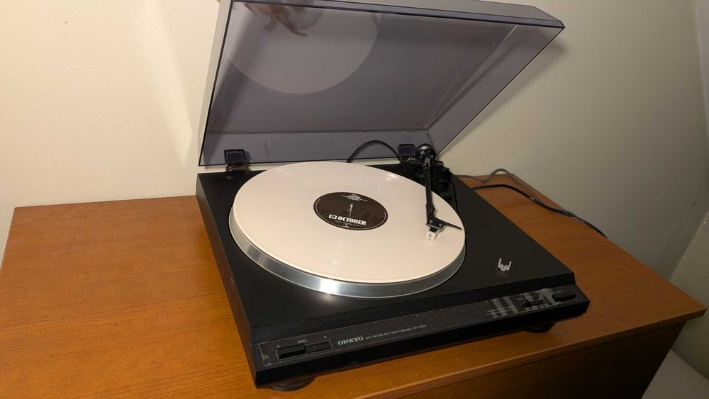 gramofon Onkyo CP-1400A - fabryczna folia, nowa igła i wkładka AT