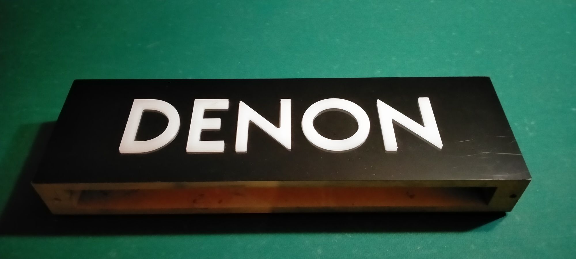 Neon Denon!Oryginalny!
