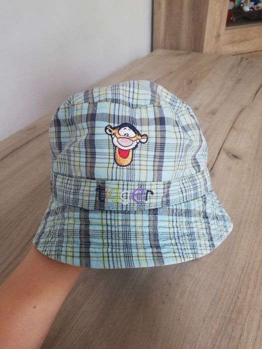 Kapelusz letni bawełniany, czapka z daszkiem 12-23 Tygrysek Kubuś