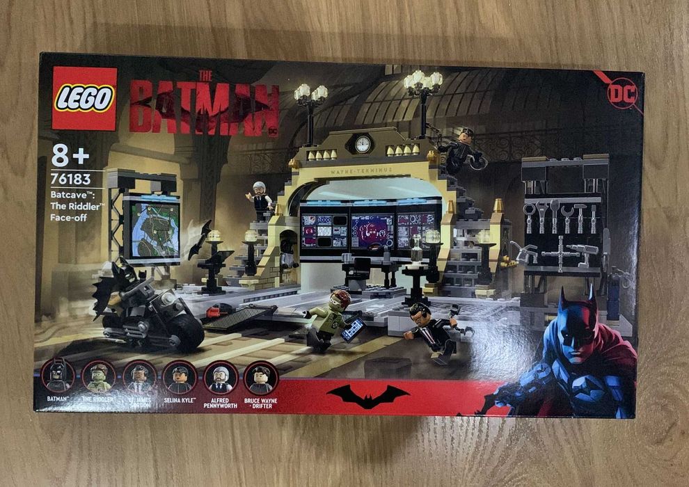 LEGO Batcave: O Confronto com o Riddler 76183 - NOVO e SELADO