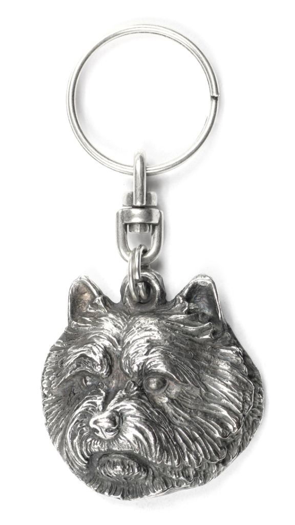 Norwich Terrier brelok do kluczy posrebrzany Art-Dog
