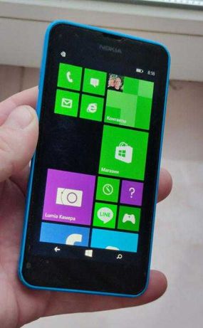 Microsoft Nokia Lumia 630 Quad Core Dual Sim Blue