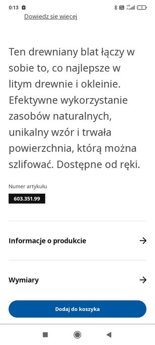 Nowa szafka RTV drewno