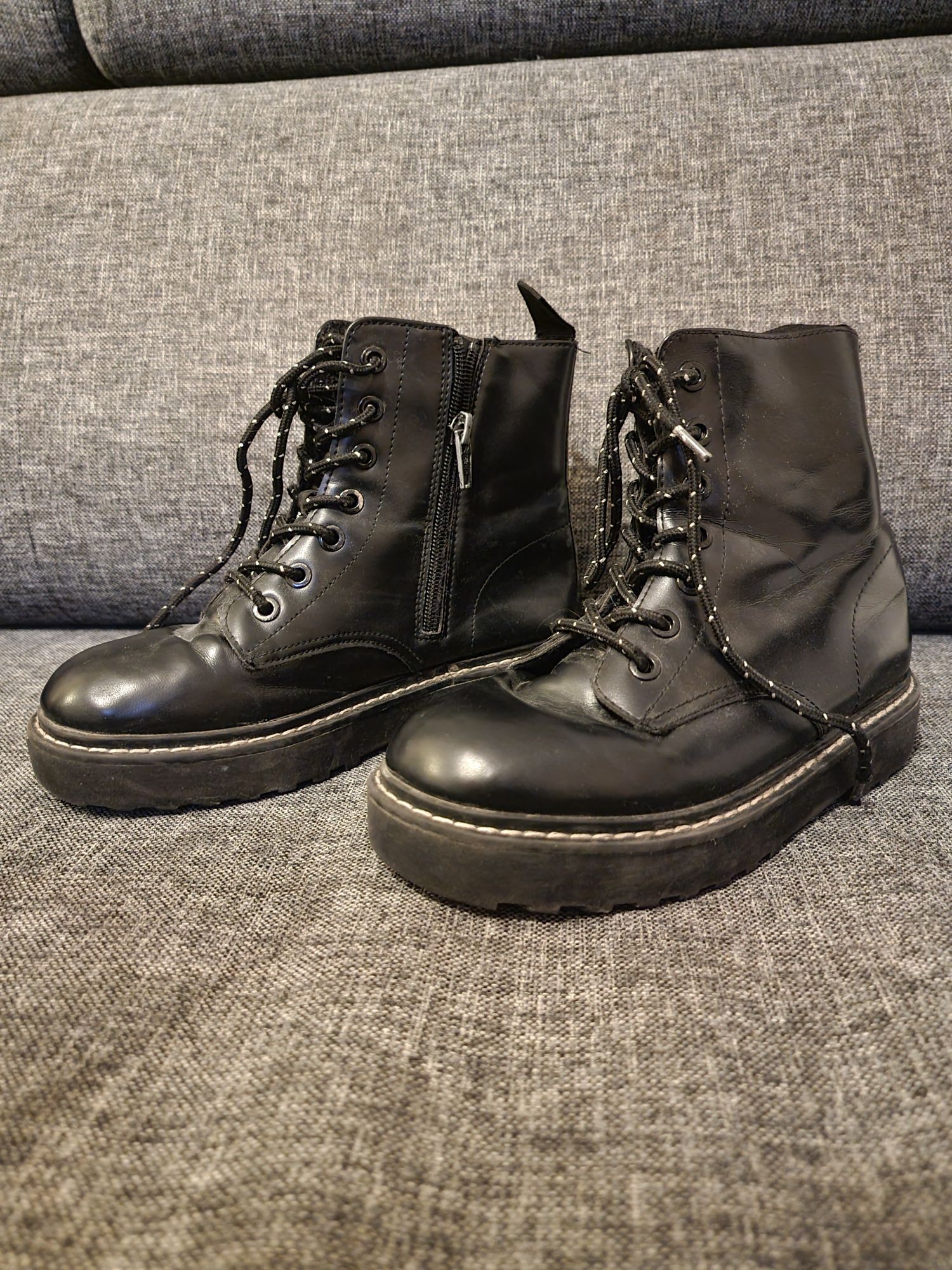 H&m botki czarne 33