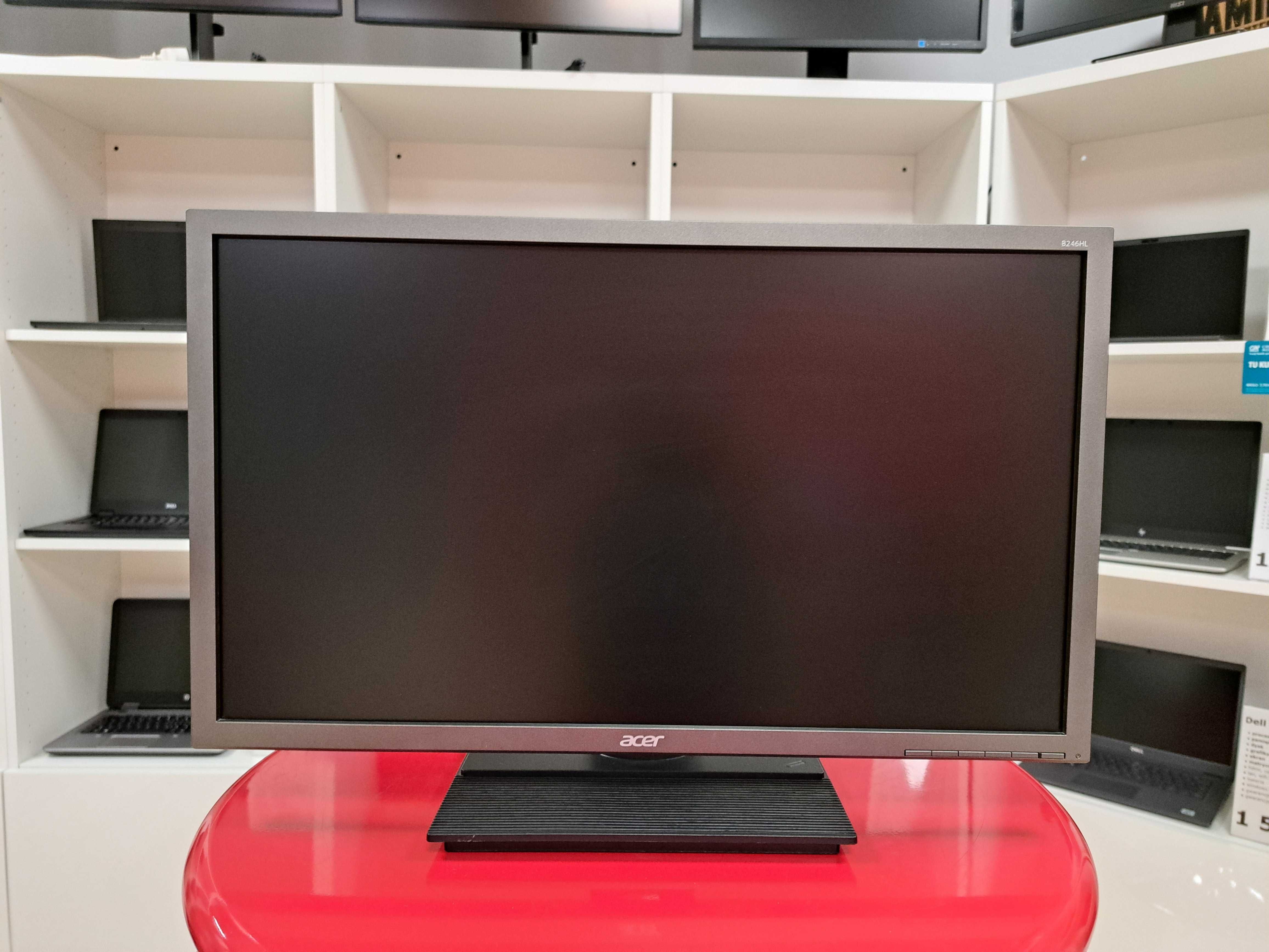 Monitor Acer B246HL 24" FHD LED VGA DP DVI Pełna Regulacja GW6MC