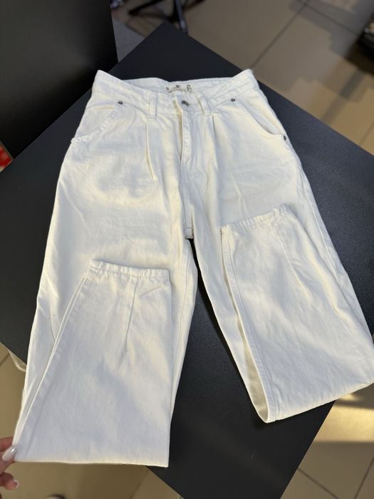 Джинси мом, білі розмір С