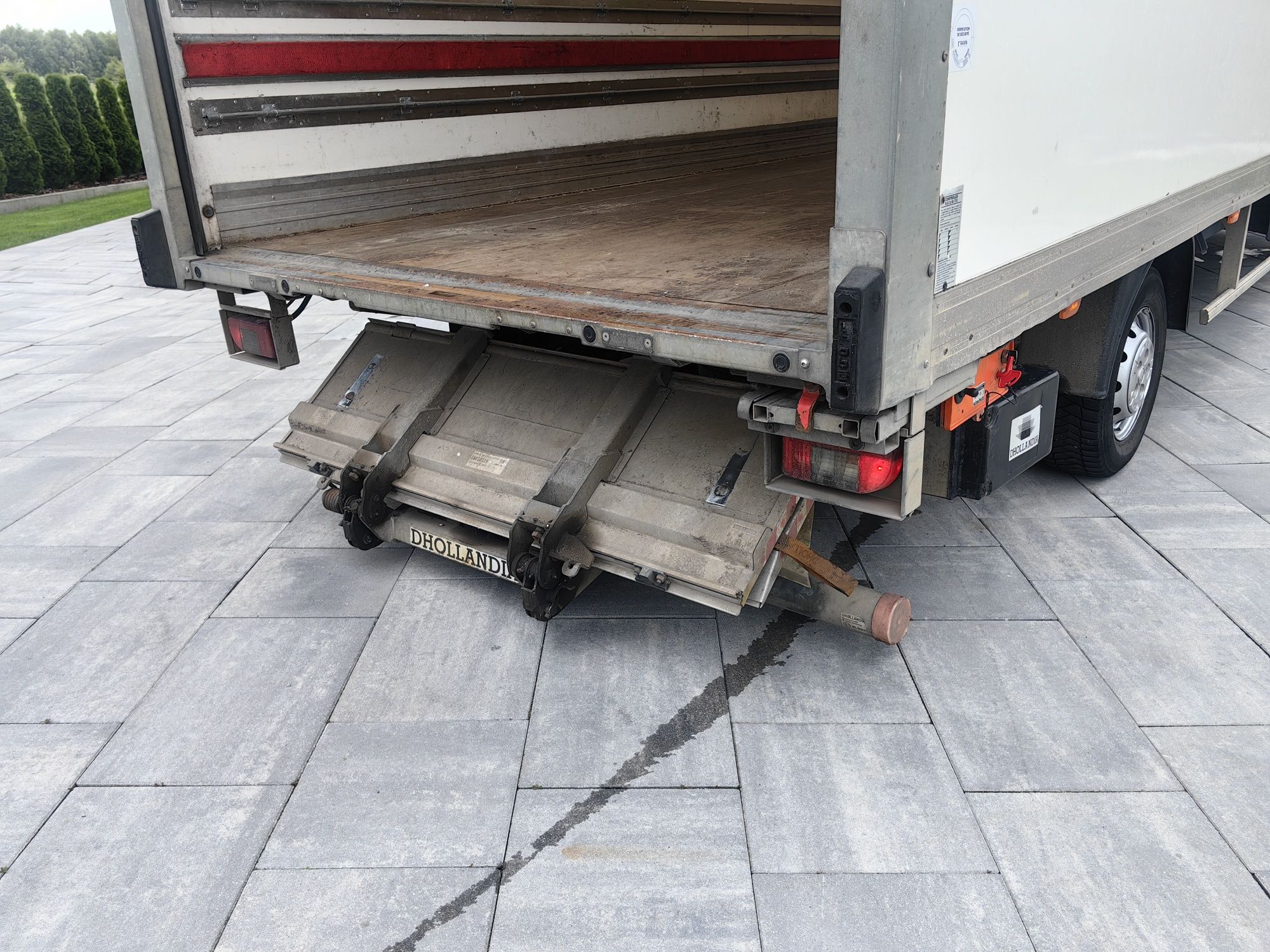 Fiat Ducato L4 2018r 2.3  130 koni bez ad Blue Kontener z windą ram