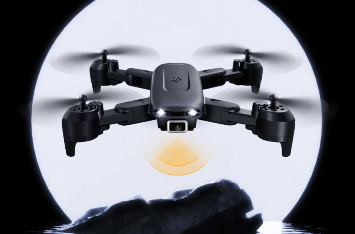 Nowy dron F6 V12 2xkamera FPV WiFi 500m 25min lotu akrobacje zawis