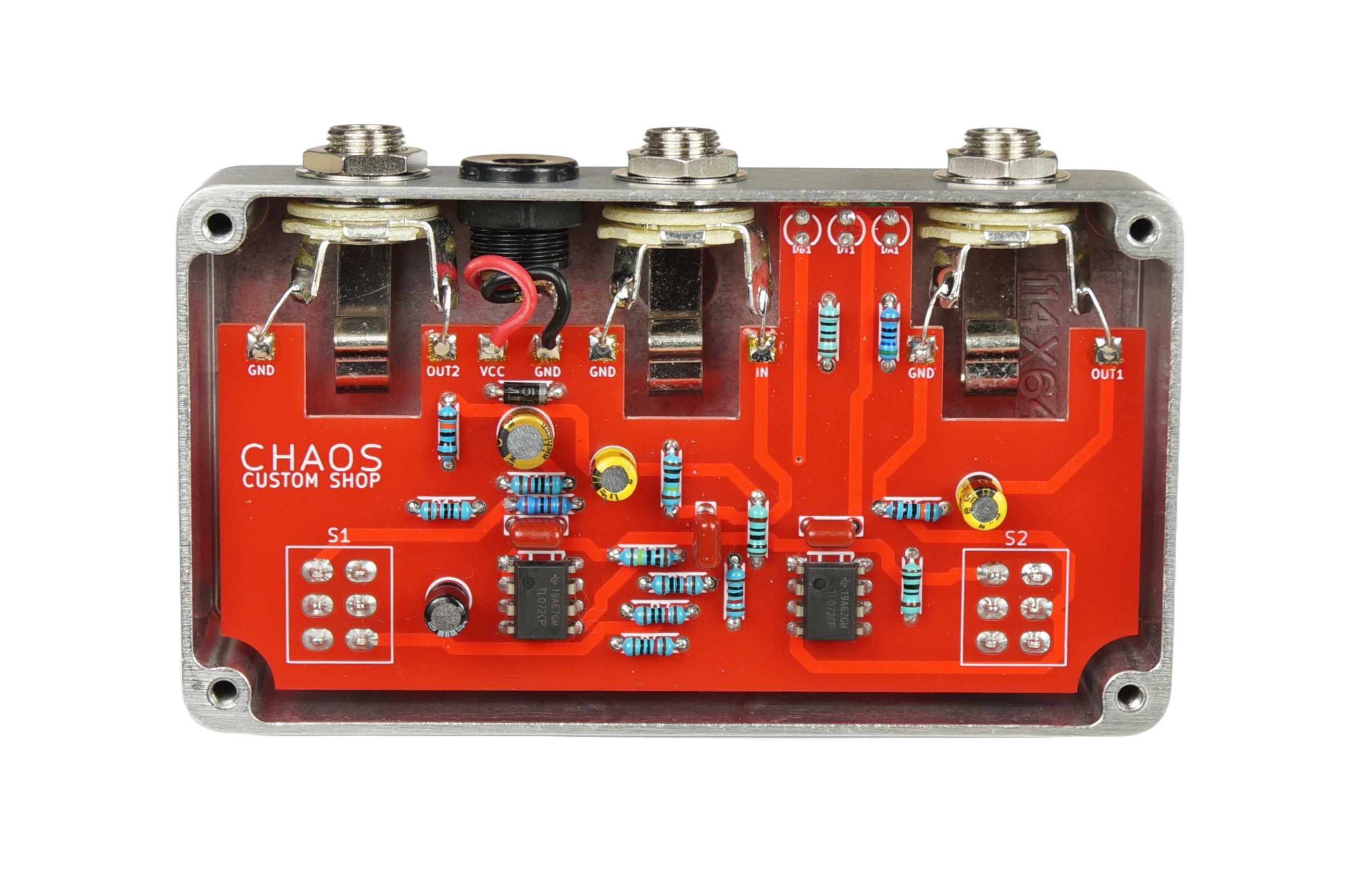 ABY Buffered Chaos Custom Shop przełącznik footswitch gitarowy