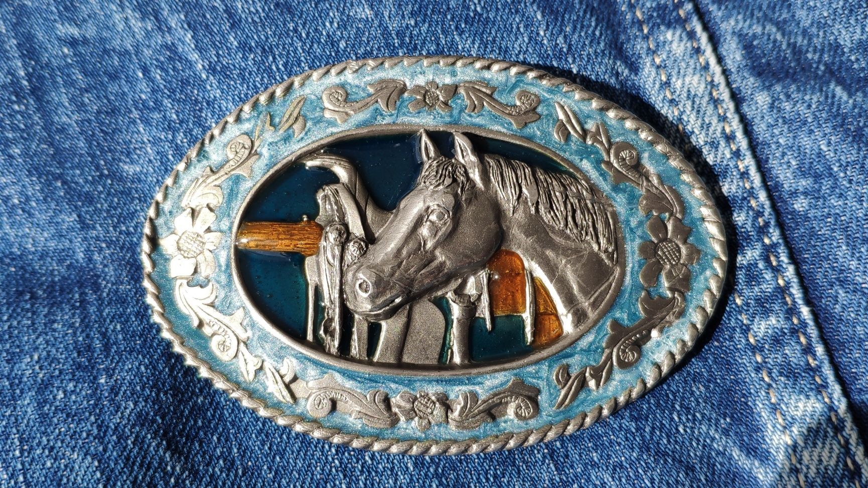 Пряжка бляха Siskiyou Buckle Co. Ink. 1985