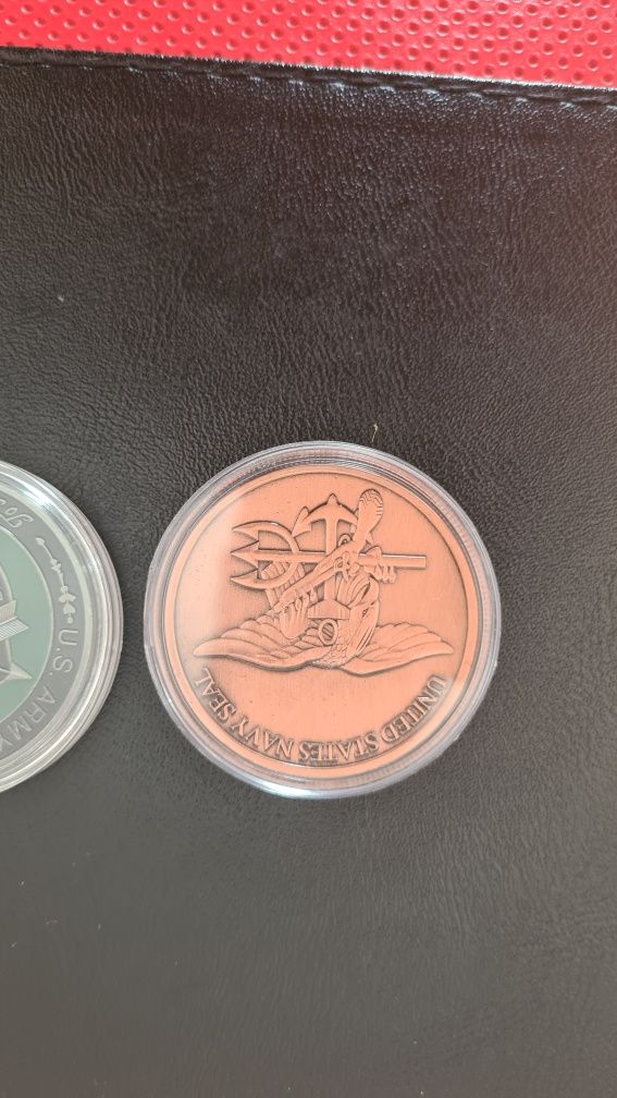 Coin, coiny wojskowe, monety pamiątkowe SEALs, Ranger, Special Forces